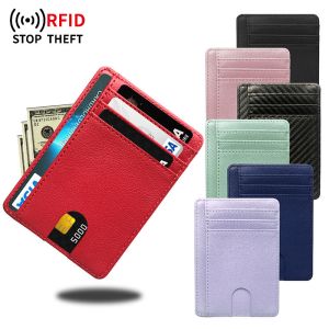Wholesale MN-2301 Custom RFID Card Sleeves for Slim Front Pocket Wallet and Solid Color Pattern from china suppliers