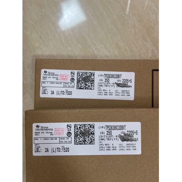 Quality TPS3838K33DBV  SOT23-5  SMDIntegrated Circuits MCU Controller Microcontrol for sale