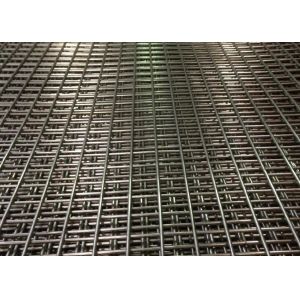 4" Openning Galvanized Welded Mesh Panel Black Carbon Steel Construction