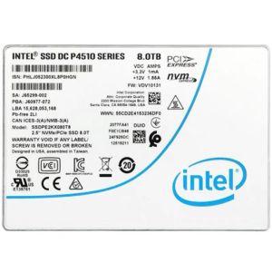 Cloud Inspired Storage Optimized Intel P4510 8T U.2 for server