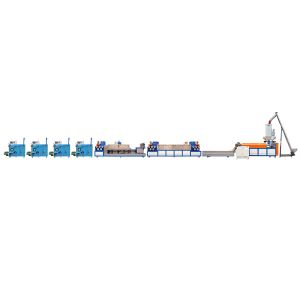 15mm Plastic Automatic PP Strap Band Extrusion Line