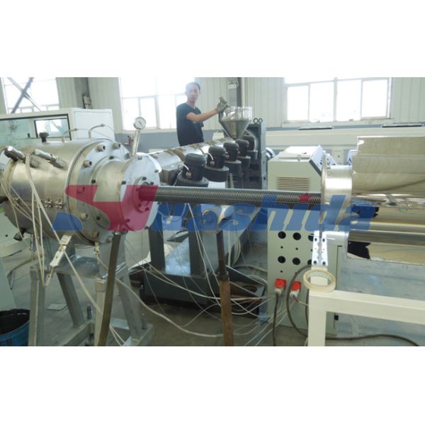 Automatic Single-screw PERT PEX Pre-Insulated Plastic Pipe Production Line Compliant with EN 253 Standard