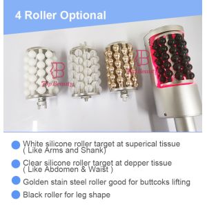Professional Vacuum Inner Ball Roller Machine Slimming Eliminates Pain Massager