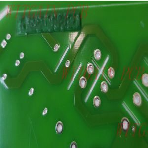 FR4 TG 2 Layer PCB Circuit Board HASL Peelable Mask