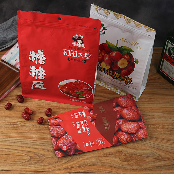 High Barrier Resealable 180mic Flat Bottom Pouch Zipper Packaging Pouch