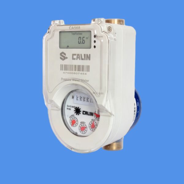 Cost Control and Conservation Prepaid Water Meters With Remote Monitoring LCD