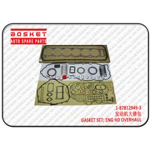 Isuzu 6WG1 XE Engine Head 1878129493 Overhaul Gasket Set