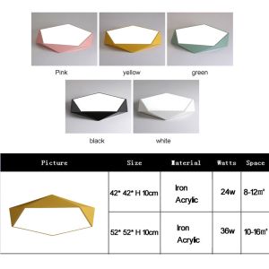 Modern Interior ceiling lights Dimmable LED Ceiling Lamps Creative Design (WH-MA