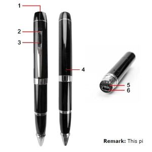 Wholesale 1280 * 720P built - in storage 12 million - pixel digital DVR pen camera LP720C from china suppliers