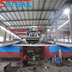 ISO . CE Certified High Capacity Chain Bucket Gold Dredging Equipment for River