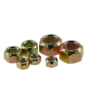 Imperial Measurement System Grade4 Grade6 Yellow Zinc Plated M4 M6 M8 Steel