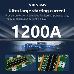 Lithium Batteries Startup Power Energy Storage BMS With Balance Protection 4s
