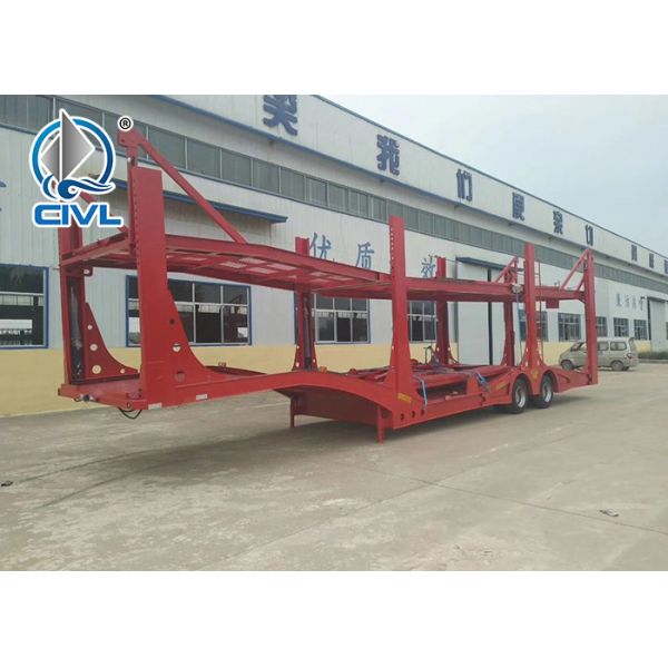 18m Vehicle transport trailer , car carrier 28ton 3.5' inter-changeable Pin