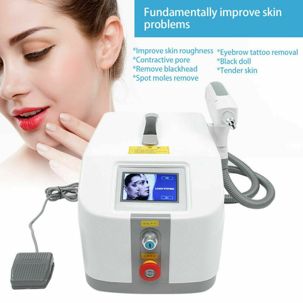 Nd Yag Hollywood Laser Peel Machine / Skin Rejuvenation Black Doll Laser Machine