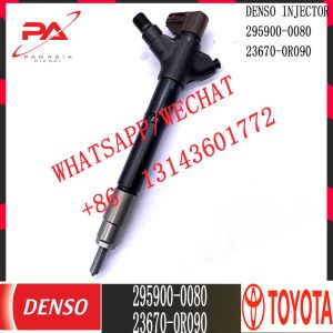 China DENSO Common Rail TOYOTA Diesel Fuel Injectors 295900-0080 23670-0R090 on sale