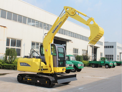 stability Mini crawler Excavator With High Performance Radiator Safety