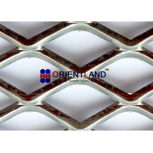 0.3-5mm Expanded 4x8 Metal Mesh Sheets Heavy Diamond Metal Mesh Panels