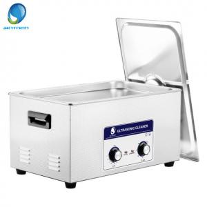 China Mesh Basket Mechanical Ultrasonic Cleaner , Ultrasonic Fuel Injector Cleaning 20L on sale