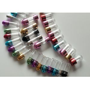 Pink Polypropylene Small Pill Bottles 10ml Clear Plastic Pill Bottles