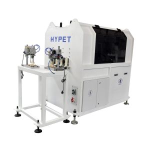 China Shenzhen HYPET PVC High-speed Four Stations Cable Channel Making Machine/