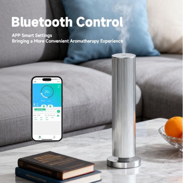 Smart Control Home Aroma Diffuser 5W 200ml Capacity Bluetooth Aromatherapy Diffuser