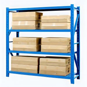 Wholesale Light / Medium Duty Metal Rack For Industrial Factory Garage Warehouse Storage Shelf from china suppliers
