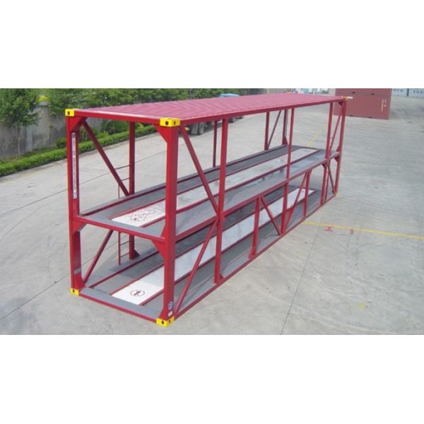 Dry Container 3.2m Height 40ft CSC Certified Shipping Container Car Rack for Vehicle Transportation