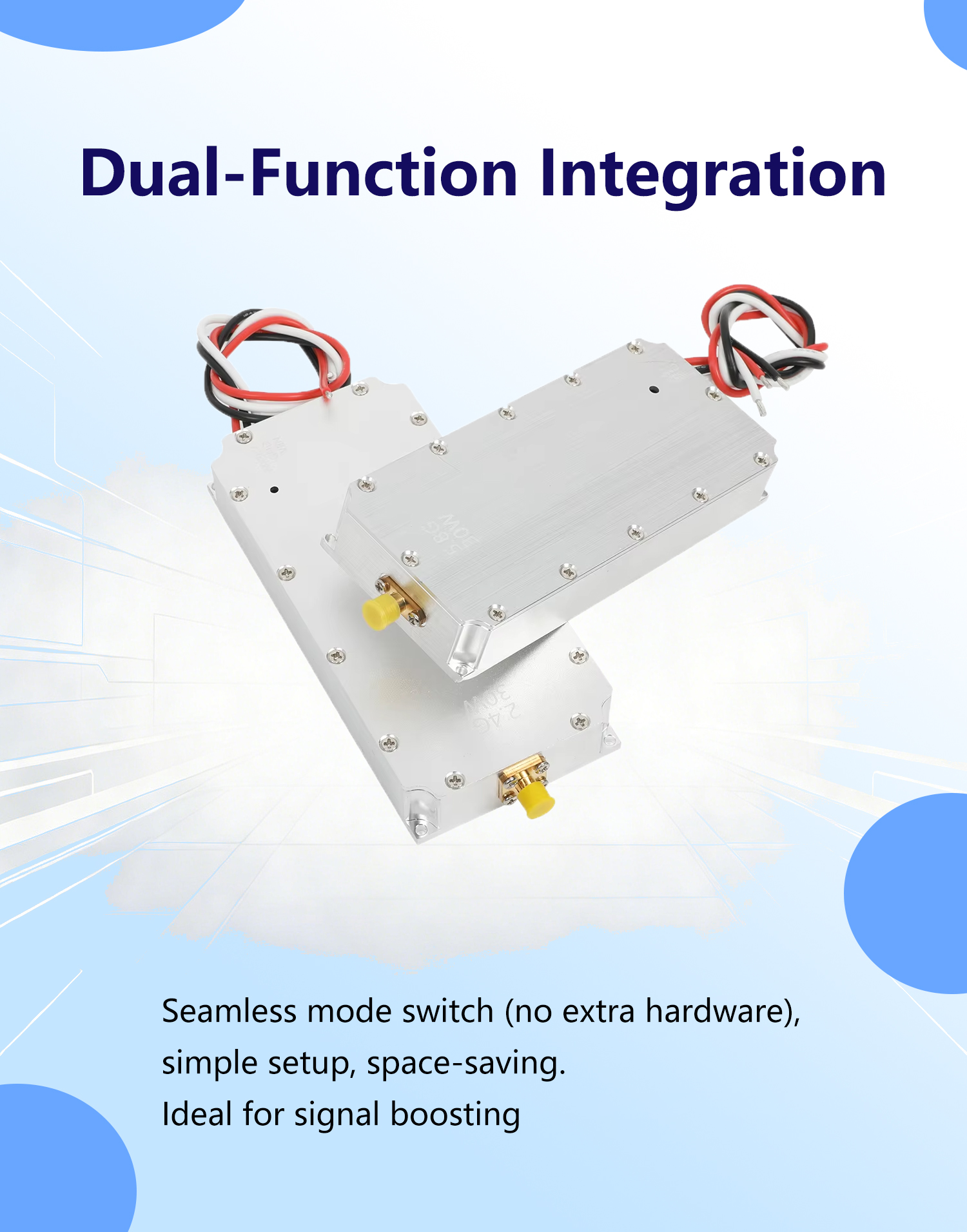 2.4G 20W Counter Module Autel Anti-Fpvc-Uasmodule for Drone Detection