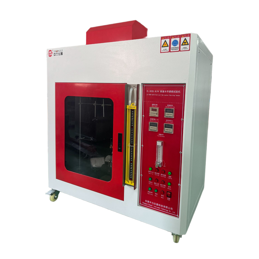 Wholesale ISO3582 ASTMD4986 Horizontal and Vertical Burning Tester Flammability Testing Machine Flame Tester from china suppliers