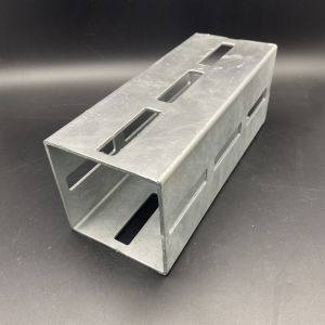 Hot Dip Galvanized Q355B 65x15.5mm Slotted Square Channel