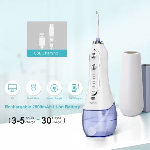 2025 Portable Water Flosser Oral Irrigator Teeth Cleaning Cleaning Teeth Water