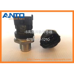 Wholesale 6754-72-1210 Pressure Sensor Applied To Komatsu PC200-8 6D107 Common Rail Spare Parts from china suppliers
