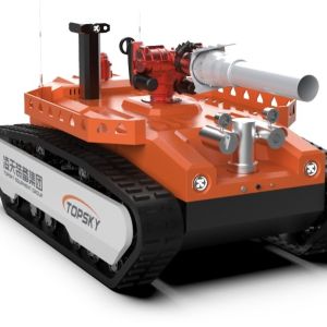 China RXR-MC200BD Ultra Large Flow Explosion-Proof Fire Fighting And Scouting Robot Electric on sale