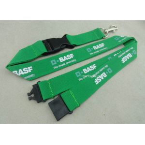 Polyester Double Sides Custom Metal Keychains For Business Promotion