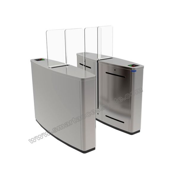 Durable luxurious good quality retractable 304 stainless steel flap barrier
