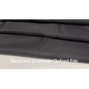RECYCLED POLY 150D 17*21 oxford recycled oxford polyester fabric for lining