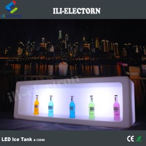 Wireless and Portable Waterproof illuminated Long Ice Bucket