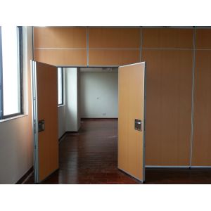 Soundproof Movable Partitions Mobile Folding Partition Wall For Hotel Hall
