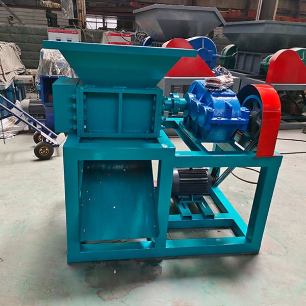 Double Shaft Design 2025 Waste Plastic Film Scrap Wood Single Power Shredder Machine