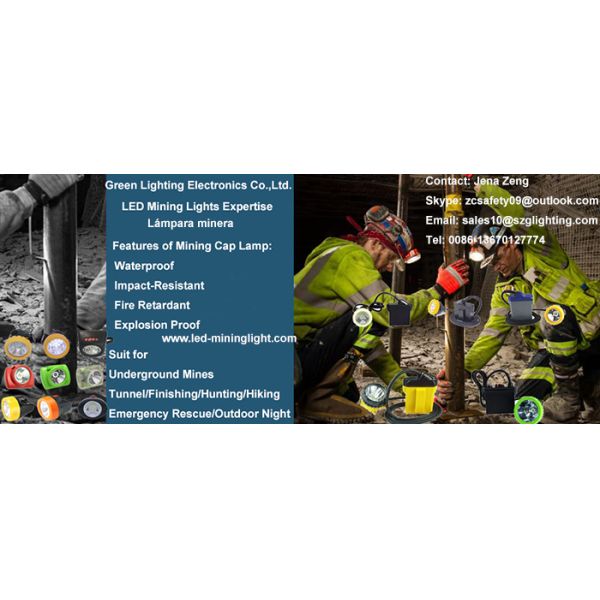 Light Weight Mining Cap Lights 90 Degrees Rotation Adjustable Angle