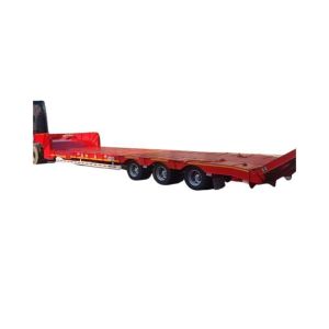 2/3/4 Axles Detachable Gooseneck Lowboy Truck Semi Trailer With 150/120/100 Ton
