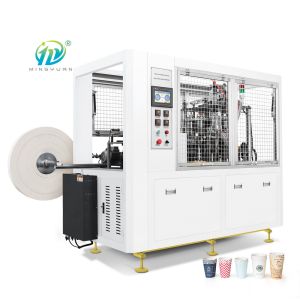 Ultrasonic 250ml Paper Cup Making Machine With Intelligent PCL Control