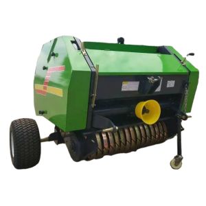 Mini Round Hay Baler Machine Agriculture Implement with Tractor for Farm Use