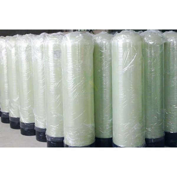 RO FRP Sealed Reverse Osmosis Water Storage Tank 0.25M3 - 200M3 With Blue / Nature White