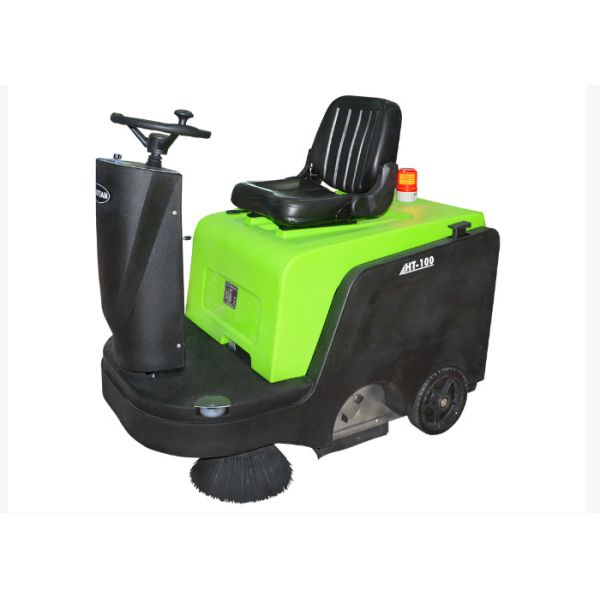 Quality High Efficiency Driving Type Industrial Floor Sweeper Machine 5.5 M2 Filter Surface for sale