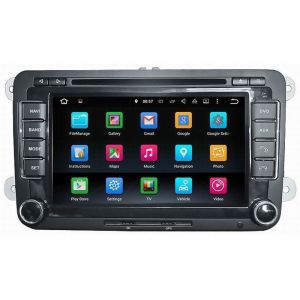 Ouchuangbo auto radio 2G RAM dvd player for Volkswagen Caddy Eos Jetta with