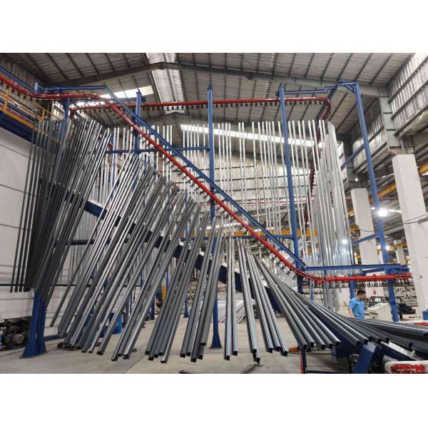 Flexible Pre-treatment Intelligent Full-Automatic Vertical Powder Coating Line