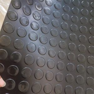 E-Purchasing Anti Slip Rubber Coin Pattern Rubber Mat Flooring 3.5mm X 36" X 6ft