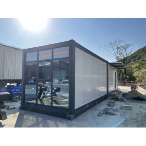 Wholesale 40 Foot Container Office Movable Customized Commercial 20ft Office Container With Bathroom And Modern Outlook from china suppliers