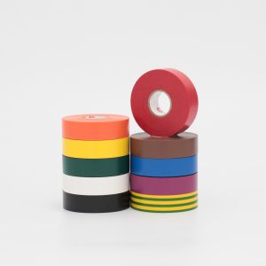 Durable Easy-Wrap PVC Electrical Tape in 10 Colors for Industrial Electrical